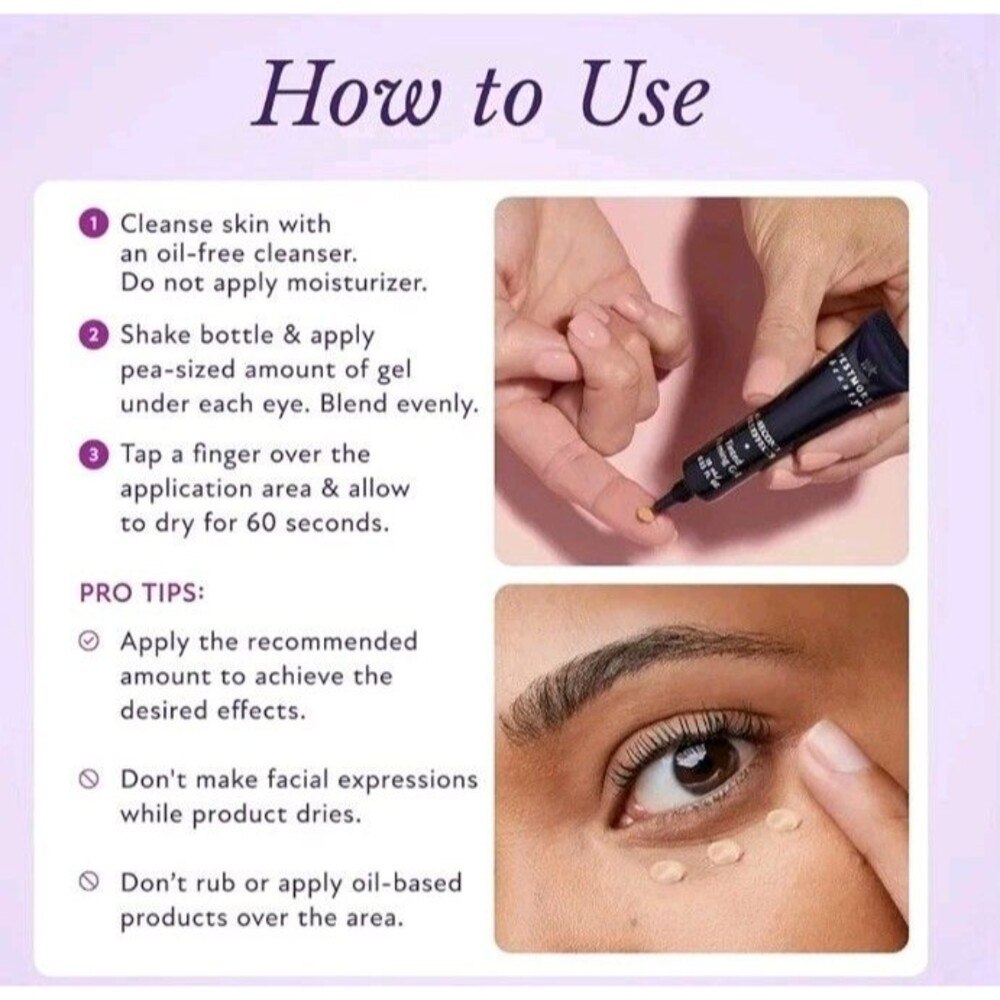 Westmore Beauty 60-SECOND EYE EFFECTS Tinted Firming Gel - Light Medium - Picture 4 of 11